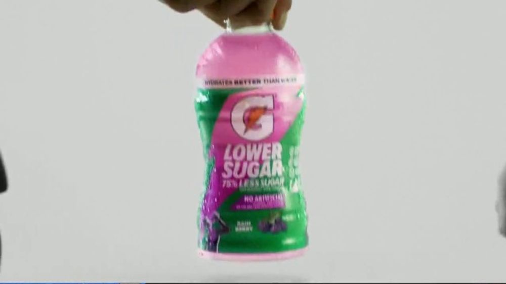Gatorade Lower Sugar: 75% Less Sugar, No Artificial Ingredients